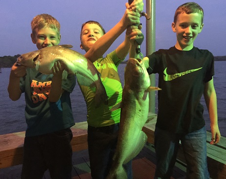 Colton and Friends Night Fishing